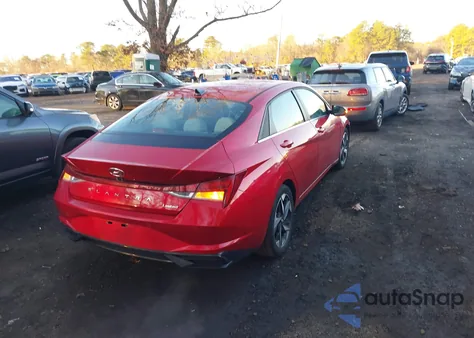 2021 Hyundai Elantra Limited from USA, damaged, VIN 5NPLP4AG6MH026140